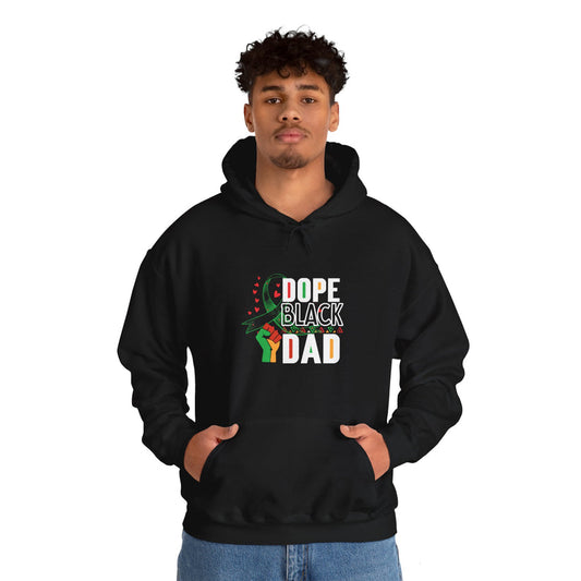 Dope Black Dad Hooded Sweatshirt - Supreme Deals