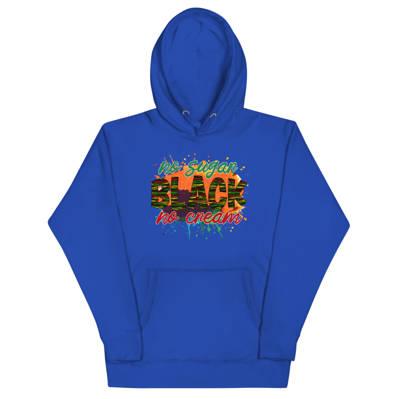 Black No Sugar, No Cream Hoodie