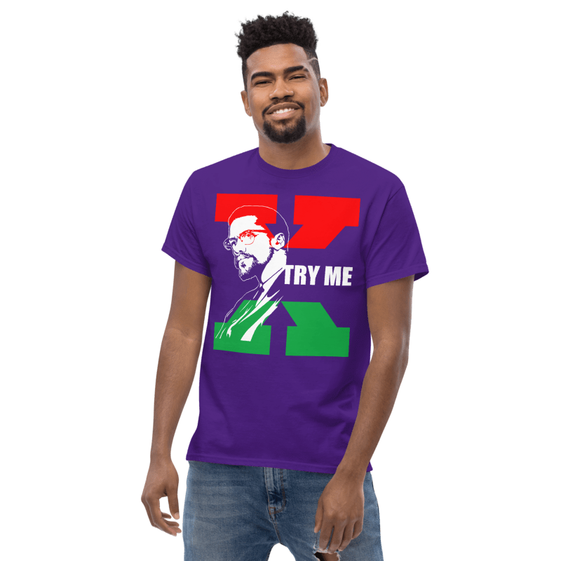 Malcolm X "Try Me" Shirt