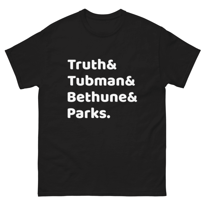 Truth, Tubman, Bethune, & Parks