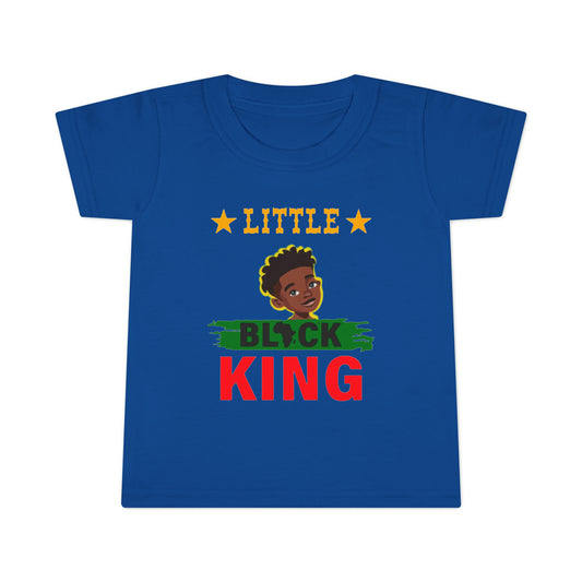 Little Black King Toddler Shirt
