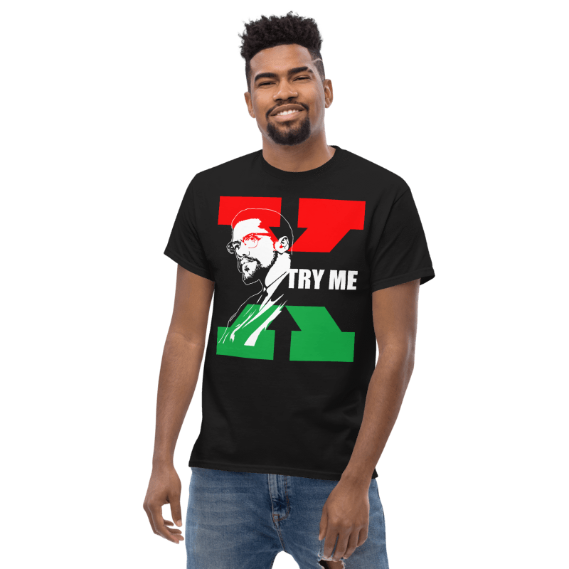 Malcolm X "Try Me" Shirt