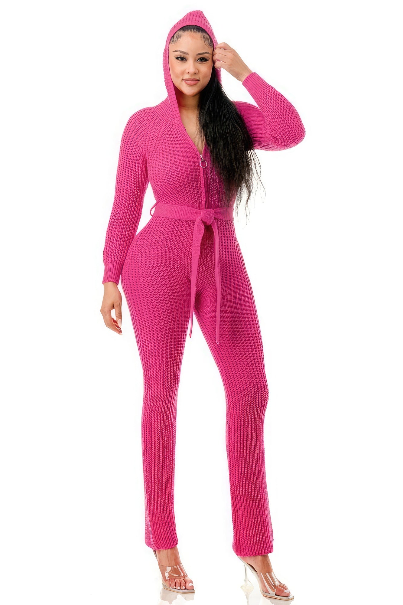 Monroe Hooded Jumpsuit - Supreme Deals