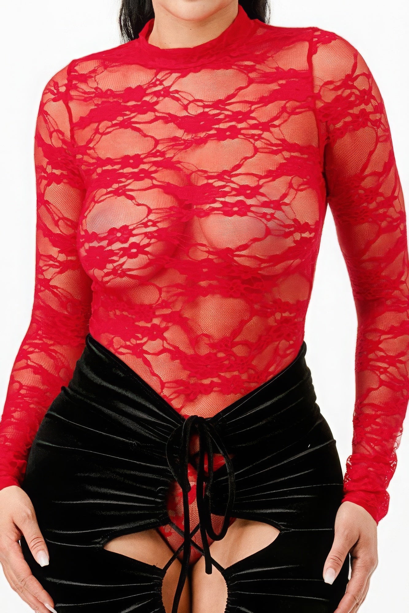 Lace Bodysuit & Mermaid Skirt - Supreme Deals