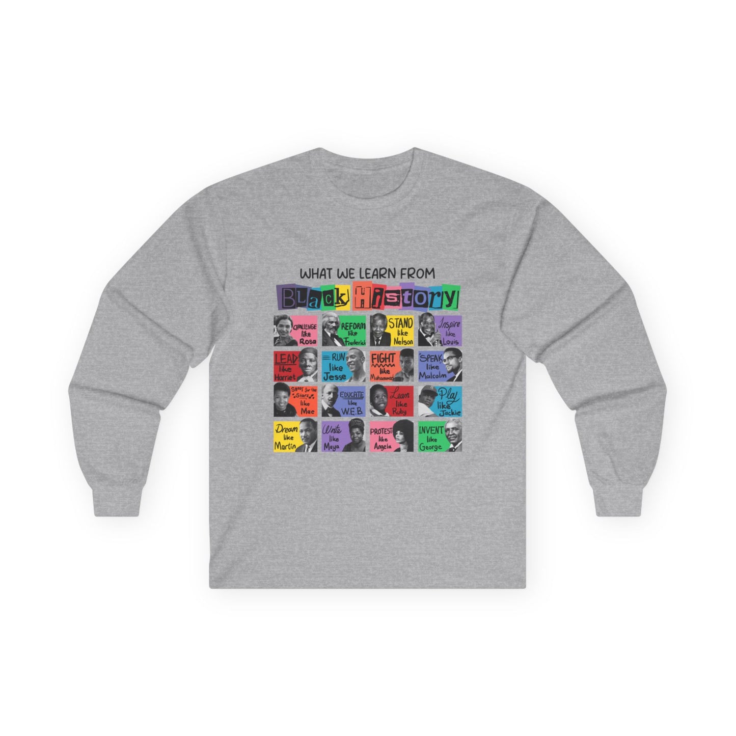 What We Learn from Black History Shirt