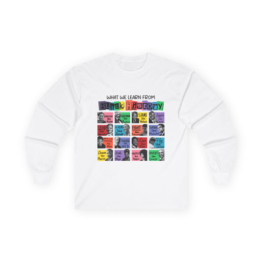 What We Learn from Black History Shirt