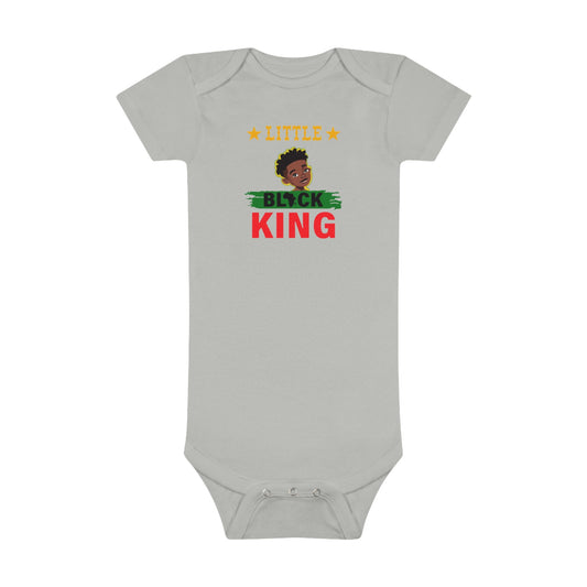Little Black King Onesie