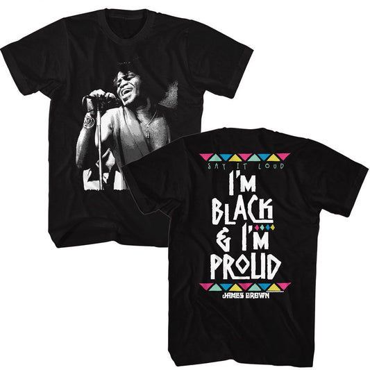 James Brown Black and Proud t-shirt
